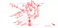 CARTER MOTEUR DROIT (SC1255,6,8) pour Honda SC 125 de 2006