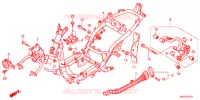 CADRE (SC125A) pour Honda SC 125 RED de 2010