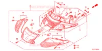 FEUX ARRIERE (SC125A) pour Honda SC 125 RED de 2010