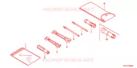 OUTIL pour Honda SC 125 RED de 2010