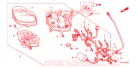 COMPTEUR DE VITESSE pour Honda ELITE 125 de 2006