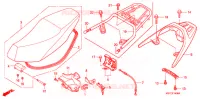SELLE (SC1255,6,8) pour Honda ELITE 125 de 2009