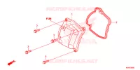 COUVRE CULASSE pour Honda SH 125 ABS D SPECIAL 4E de 2013