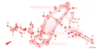 CADRE pour Honda SH 125 SPECIAL 3ED de 2013