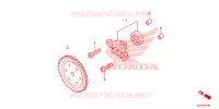 POMPE A HUILE pour Honda SH 125 SPECIAL 3ED de 2013