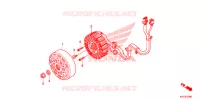 ROTOR   STATOR pour Honda SH 125 SPECIAL 3ED de 2013