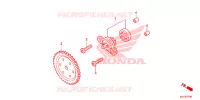 POMPE A HUILE pour Honda SH 125 de 2013