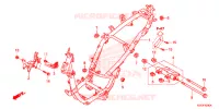 CADRE pour Honda SH 125 de 2013