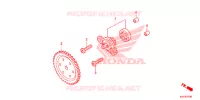 POMPE A HUILE pour Honda SH 125 de 2013