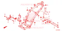 CADRE pour Honda SH 125 D SPECIAL 3ED de 2013
