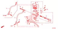 MAITRE CYLINDRE DE FREIN ARRIERE pour Honda SH 125 D SPECIAL 3ED de 2013