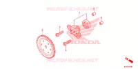 POMPE A HUILE pour Honda SH 125 D de 2013