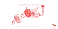 ROTOR   STATOR pour Honda SH 125 D de 2013