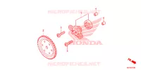 POMPE A HUILE pour Honda SH 125 D de 2013