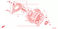ROUE ARRIERE   BRAS OSCILLANT pour Honda SH 300 R ABS WHITE TYPE 3ED de 2013