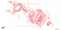 ROUE ARRIERE   BRAS OSCILLANT pour Honda SH 300 R SPECIAL 2E de 2013