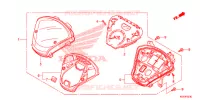 COMPTEUR pour Honda SH 150 ABS SPECIAL 4E de 2013