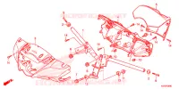 GUIDON   CARENAGE pour Honda SH 150 ABS SPECIAL 4E de 2013