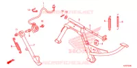 BEQUILLE pour Honda SH 150 ABS D de 2013