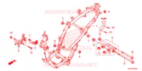 CADRE pour Honda SH 150 ABS D de 2013