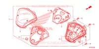 COMPTEUR pour Honda SH 150 ABS D de 2013
