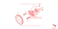 POMPE A HUILE pour Honda SH 150 ABS D de 2013