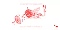 ROTOR   STATOR pour Honda SH 150 ABS D de 2013
