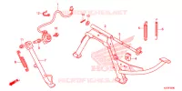 BEQUILLE pour Honda SH 150 D SPECIAL 2E de 2013