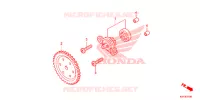 POMPE A HUILE pour Honda SH 150 D SPECIAL 2E de 2013