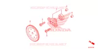 POMPE A HUILE pour Honda SH 150 D SPECIAL 2F de 2013