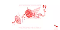 ROTOR   STATOR pour Honda SH 150 D SPECIAL 2F de 2013