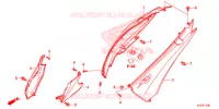 CARENAGE ARRIERE pour Honda SH 150 D SPECIAL 3ED de 2013