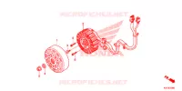 ROTOR   STATOR pour Honda SH 150 D de 2013