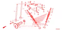 ARBRE A CAMES   SOUPAPE pour Honda FOURTRAX 420 RANCHER 4X4 Electric Shift de 2011