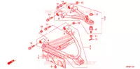TRIANGLES AVANT (4WD) pour Honda FOURTRAX 420 RANCHER 4X4 Electric Shift de 2011