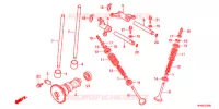 ARBRE A CAMES   SOUPAPE pour Honda FOURTRAX 420 RANCHER 4X4 Electric Shift de 2011