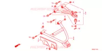 TRIANGLES AVANT (4WD) pour Honda FOURTRAX 420 RANCHER 4X4 Electric Shift de 2011