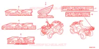 T (2) pour Honda FOURTRAX 420 RANCHER 4X4 Electric Shift de 2011