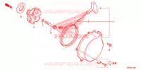 LANCEUR pour Honda FOURTRAX 420 RANCHER 4X4 Manual Shift de 2011