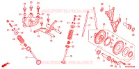 ARBRE A CAMES   SOUPAPE pour Honda XR 125 L  ARRANQUE ELÉCTRICO de 2010