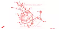 COUVRE CULASSE (XR125L4,5,6,A/EKB/KB) pour Honda XR 125 L  ARRANQUE ELÉCTRICO de 2010