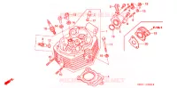 CULASSE pour Honda XR 125 L  ARRANQUE ELÉCTRICO de 2010