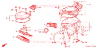 FILTRE A AIR pour Honda XR 125 L  ARRANQUE ELÉCTRICO de 2010