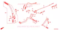 PEDALE pour Honda XR 125 L  ARRANQUE ELÉCTRICO de 2010