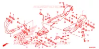 SILENCIEUX D'ECHAPPEMENT pour Honda CB 1000 R de 2014