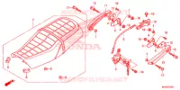 SELLE (CB1100SA/SAD) pour Honda CB 1100 S ABS de 2014