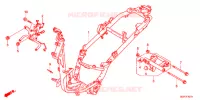CADRE (NSC502WH/T2) pour Honda VISION 50 R REPSOL de 2013