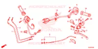 LEVIER DE GUIDON   CABLE   COMMODO pour Honda CBR 300 R de 2015