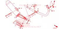SILENCIEUX D'ECHAPPEMENT pour Honda CBR 300 R de 2015