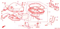 FILTRE A AIR ('01 '06) pour Honda CBR 600 F4 de 2005